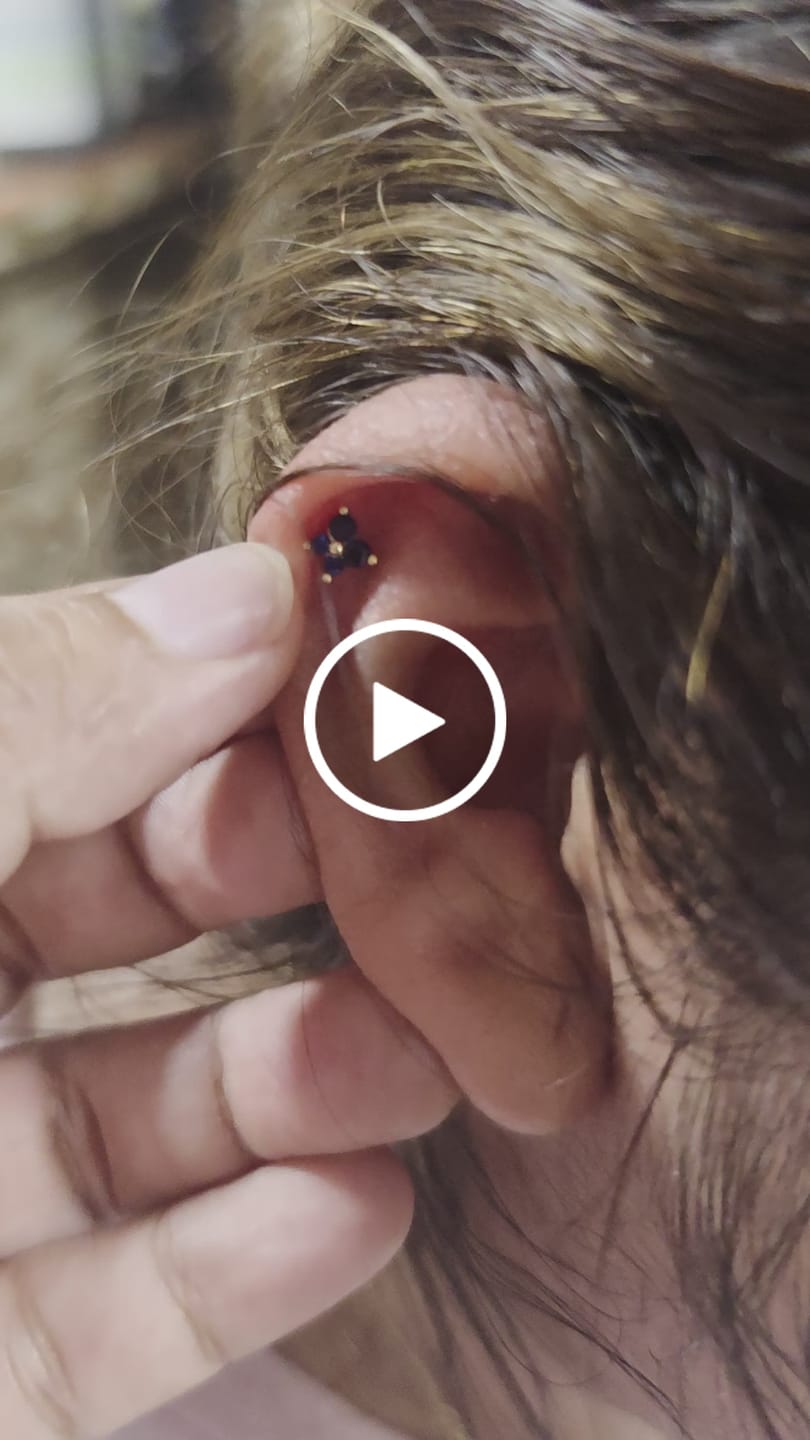 Customer video review of Piercing Mariposa Birthstone