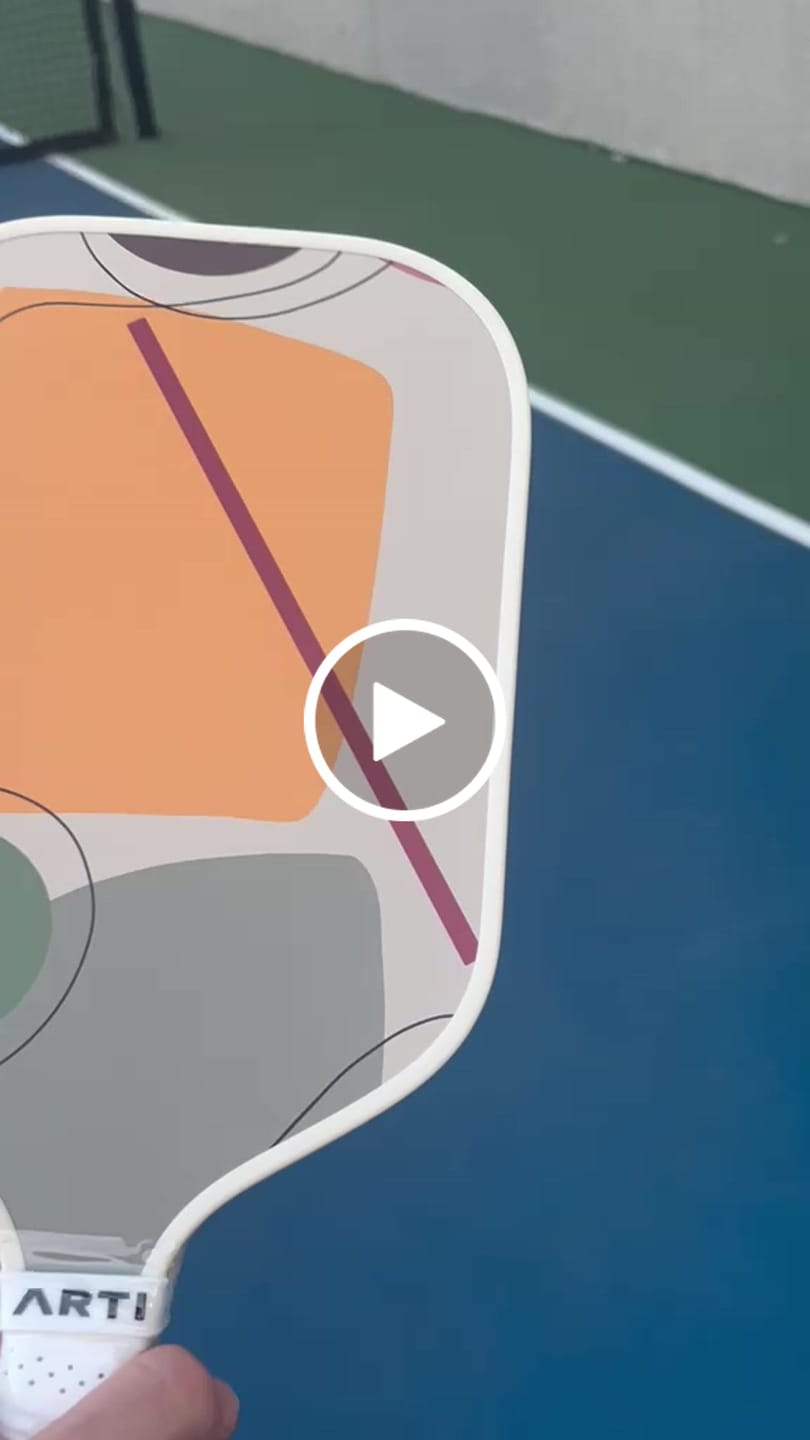 Customer video review of ARTI Fiberglass "Horizon Duo" Pickleball Paddle Set - USA Pickleball Approved