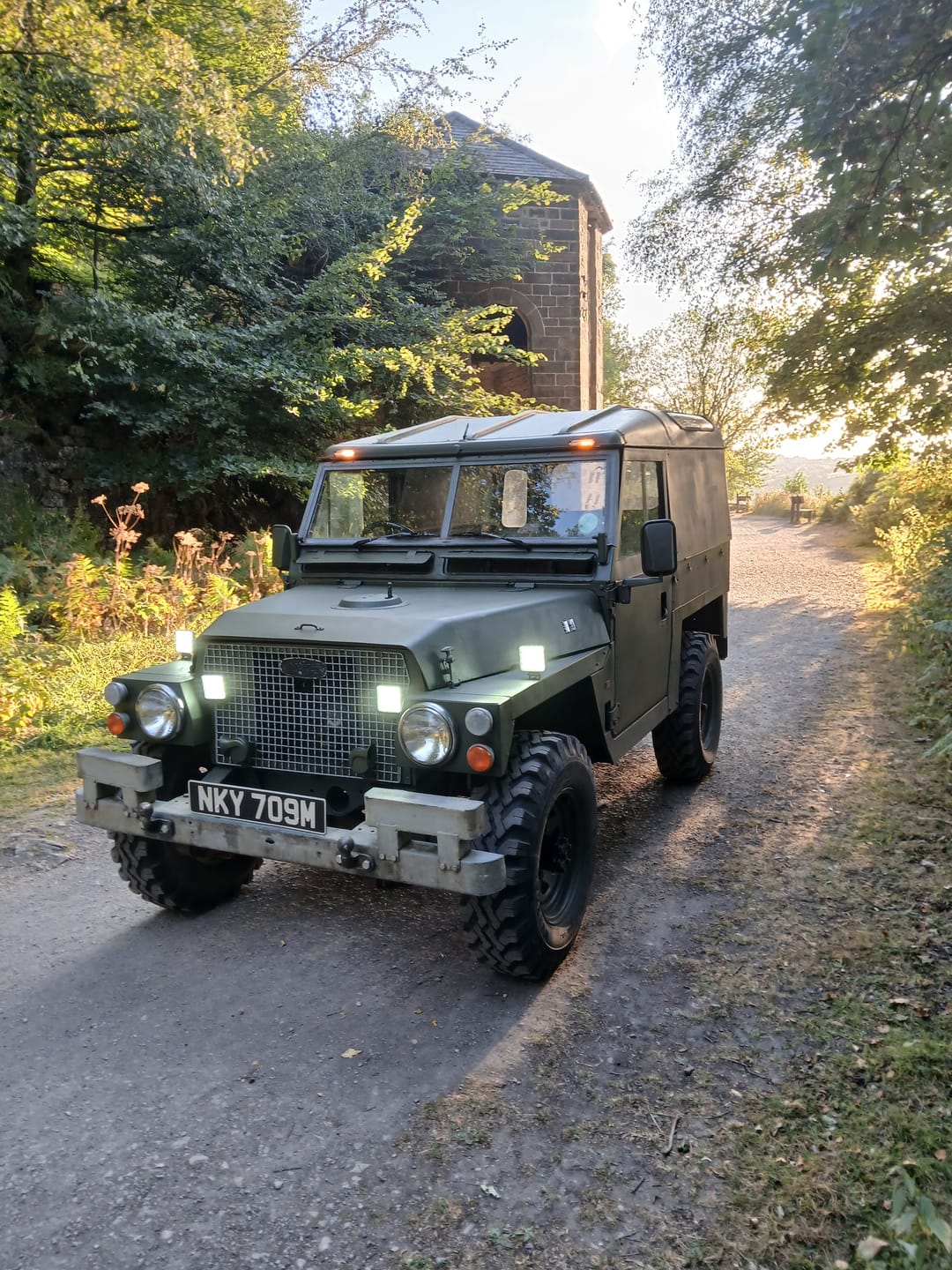 Customer photo review of Classic Metal Pressed Number Plate 520 x 111mm & 11 x 8 inches