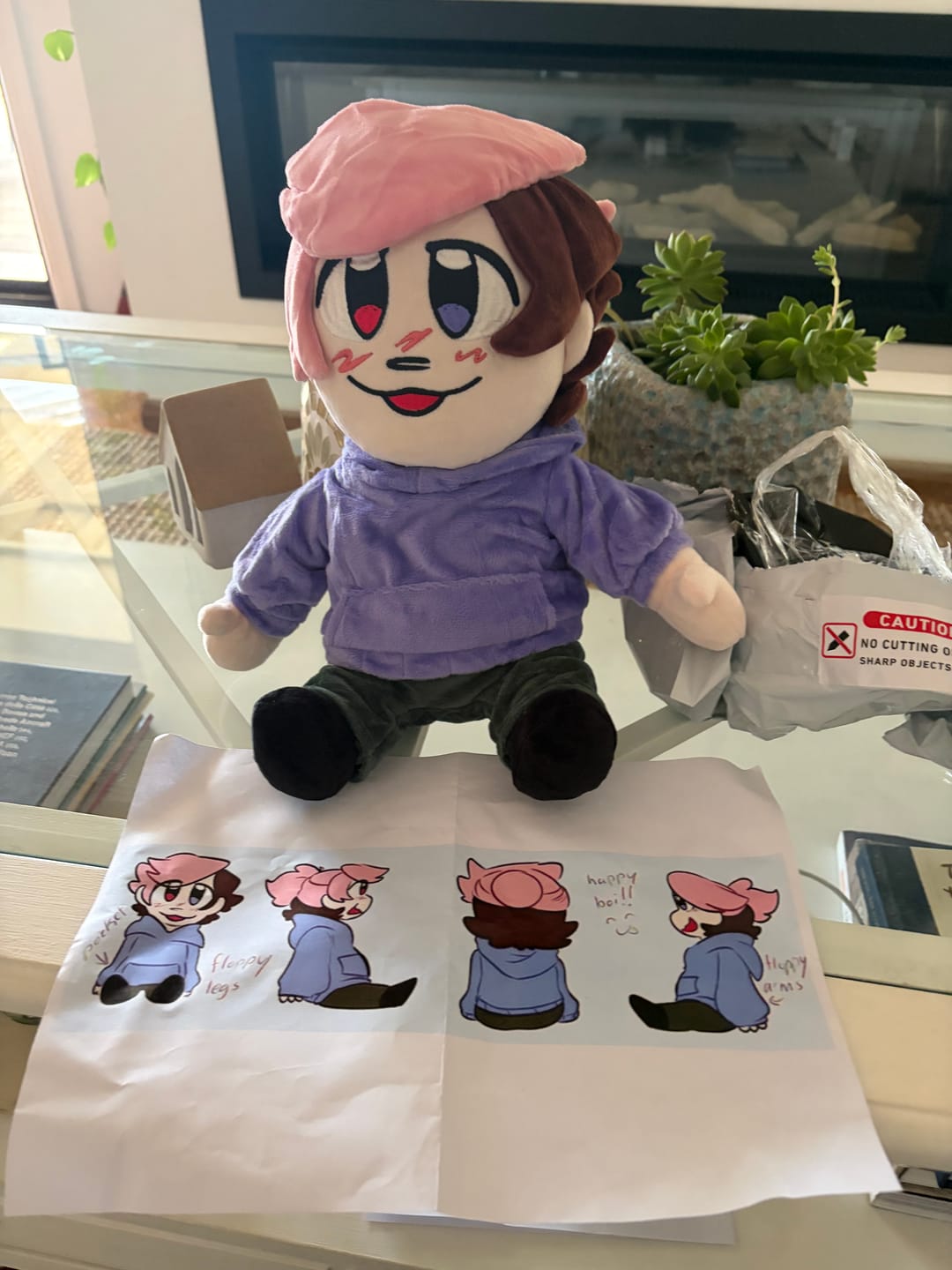 Customer photo review of Original Character (OC) Design Plush