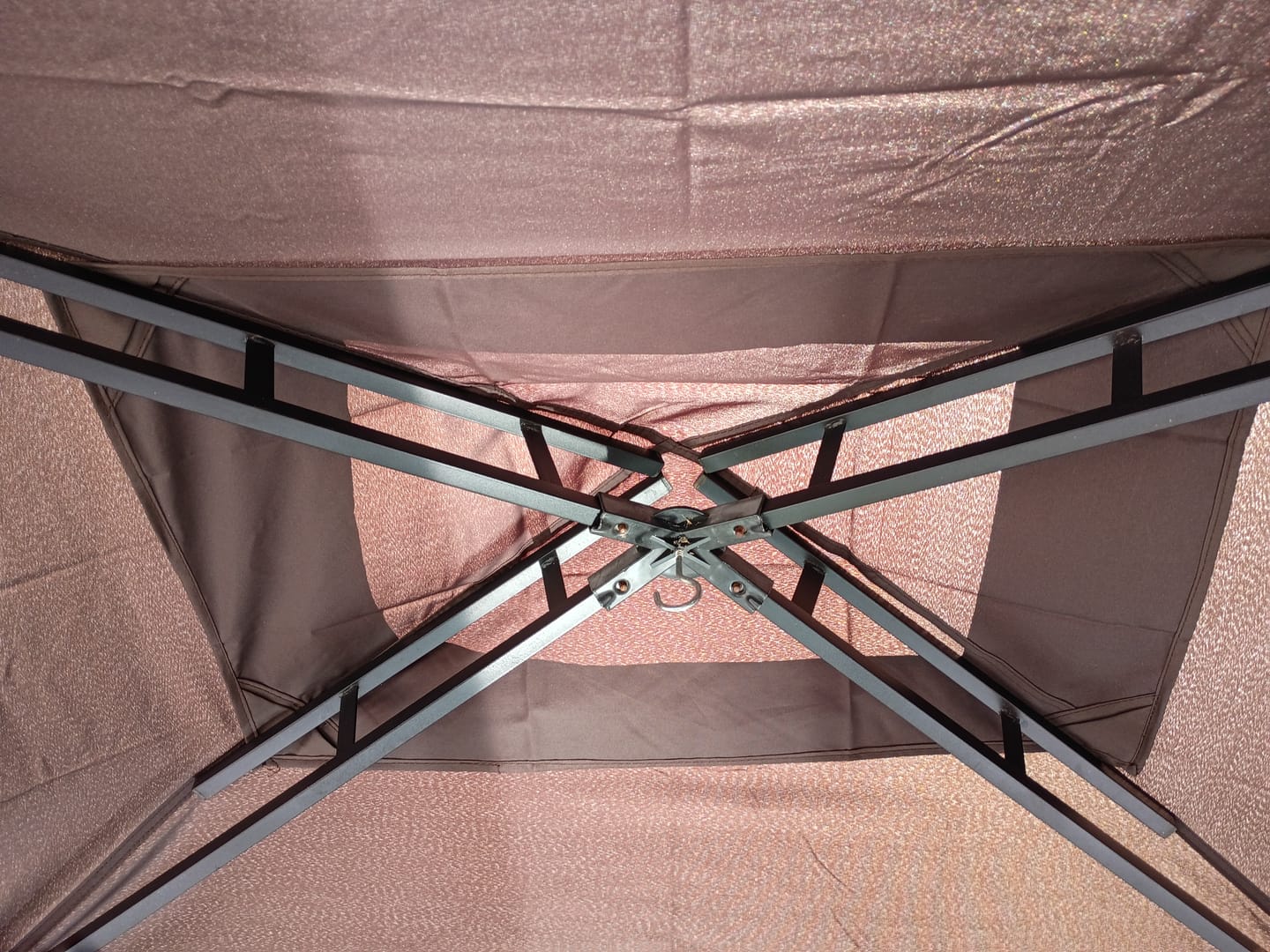 Customer photo review of MASTERCANOPY  8x5 Grill Gazebo Replacement Canopy Top for Model L-GG001PST-F