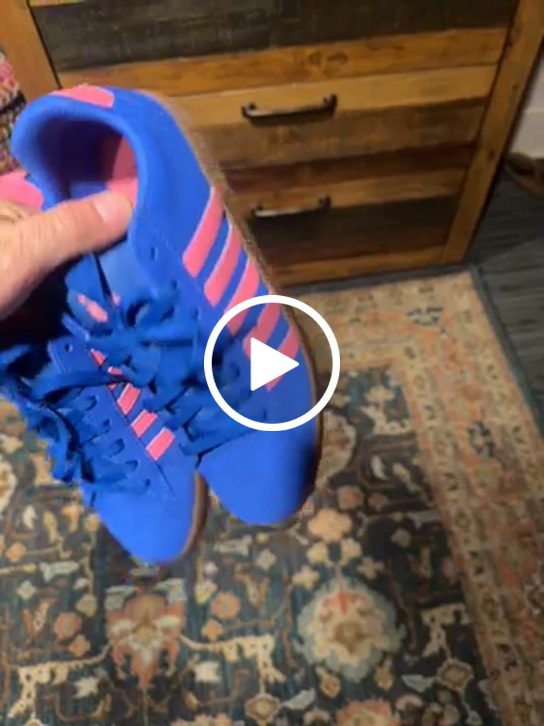 Customer video review of 99492-480-M | COURT TIEBREAK II SDE | DAZZLING BLUE/PINK LEMONADE/GUM
