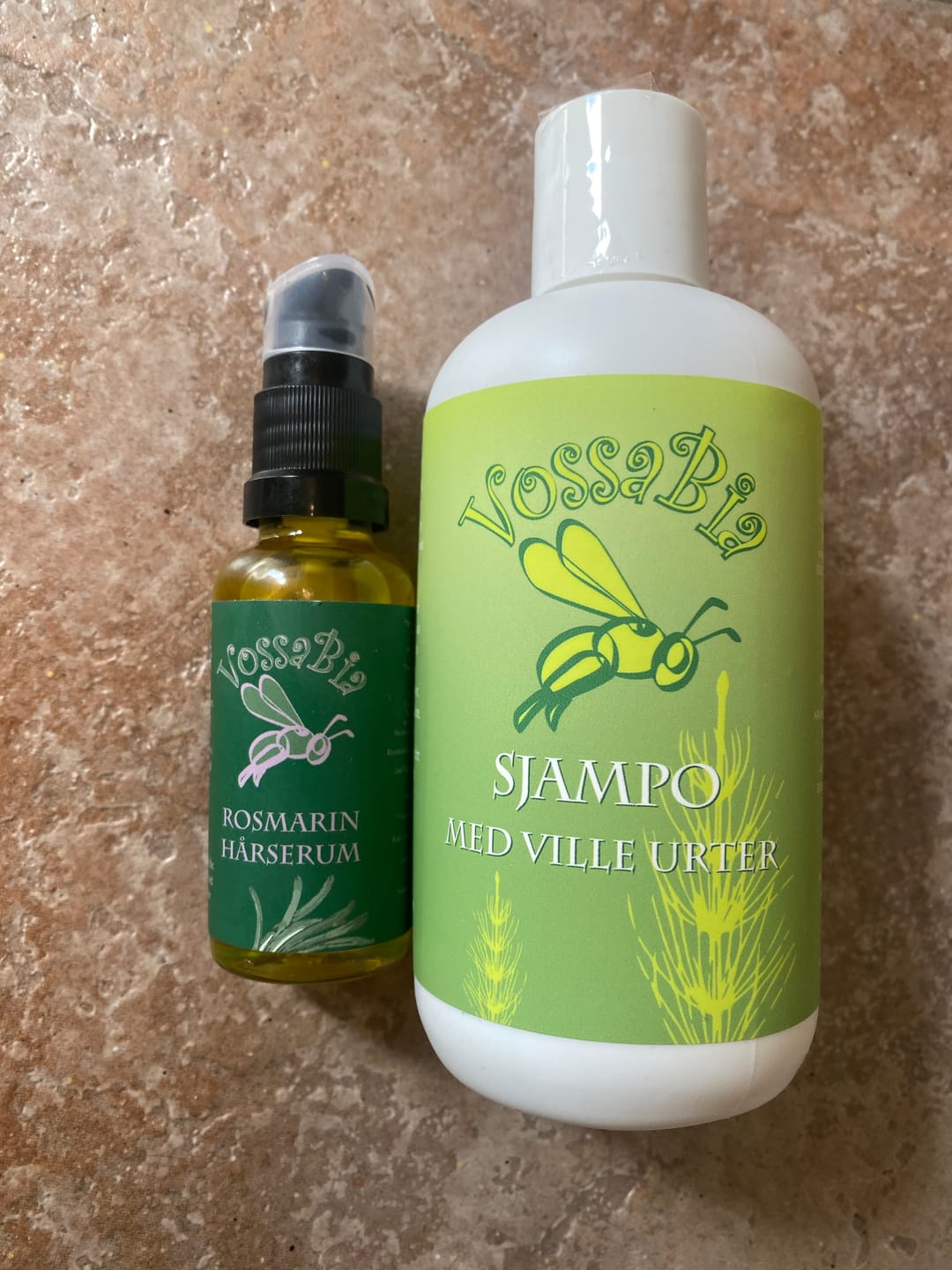 Customer photo review of Vill Hårkraft 🌿 Sjampo 💚 Rosmarin hårserum