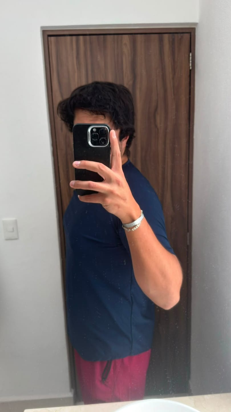 Customer photo review of Training Sport Tee - White