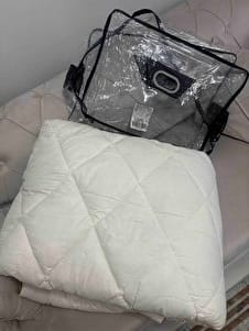 Customer photo review of Tek Kişilik Kuzu Yünü Yorgan 155x215 cm 2,5 kg Merinos Kuzu Yünü
