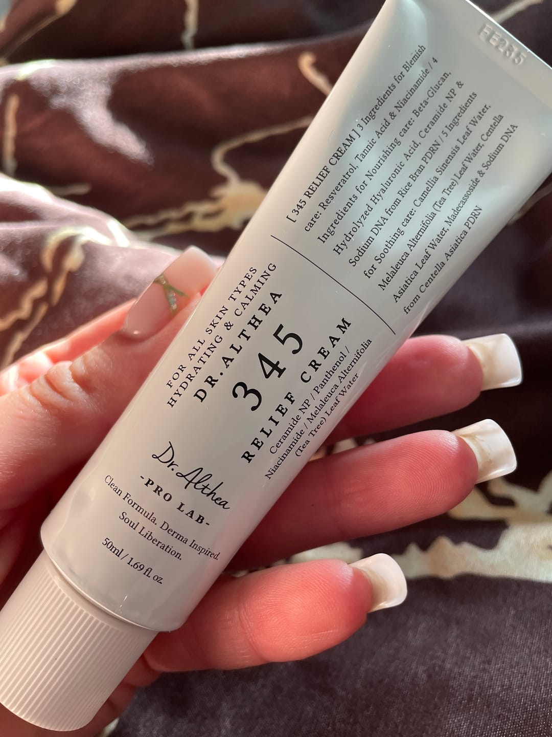 Customer photo review of Nomierinošs krēms ar resveratrolu Dr. Althea 345 Relief Cream