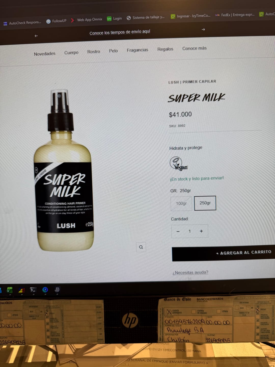 Customer photo review of Super Milk