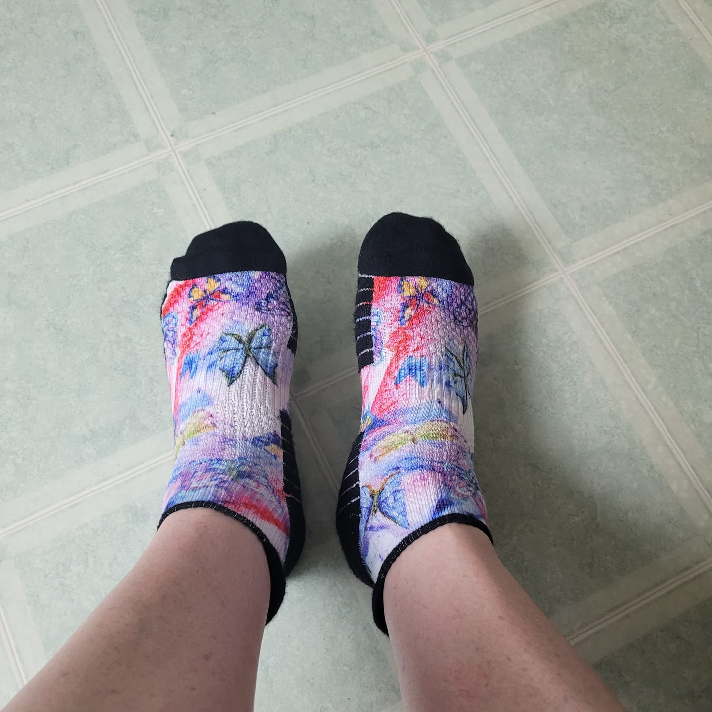 Customer photo review of Ankle Compression Socks | Bundle