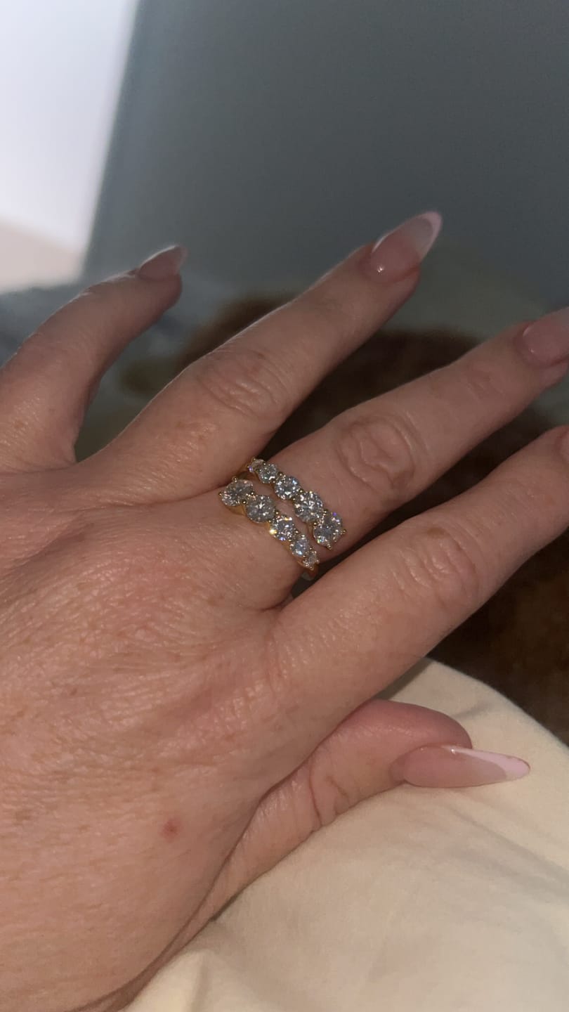 Customer photo review of VERA RING - GOLD