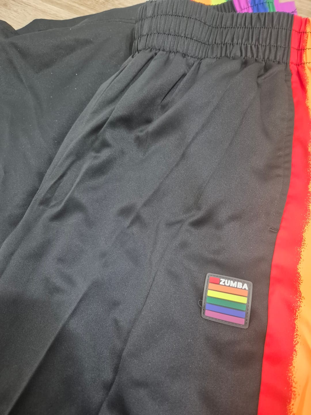 Customer photo review of Pride Wide Leg Pants Side Snaps