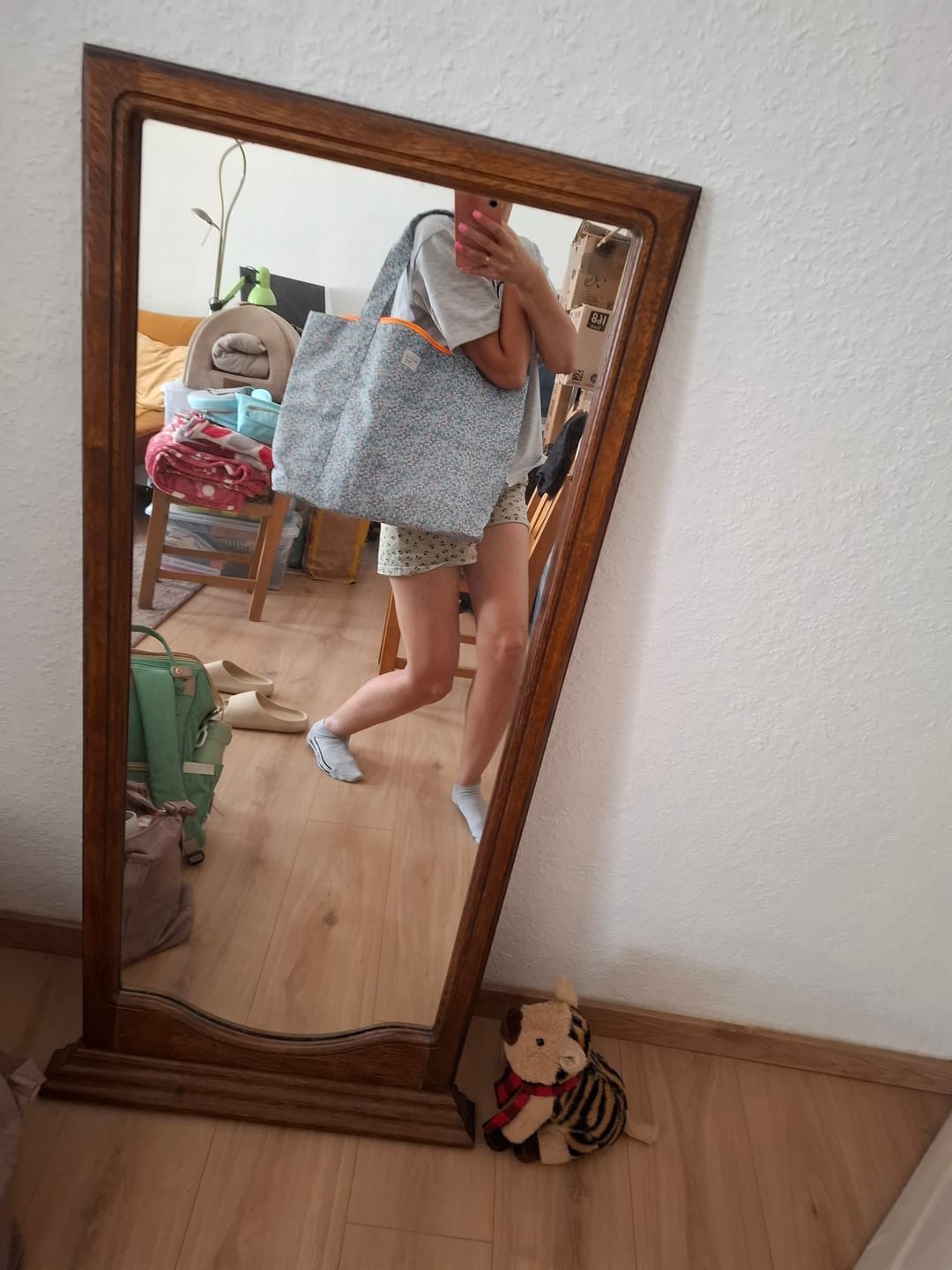 Customer photo review of Nyári strandtáska (Virágos)