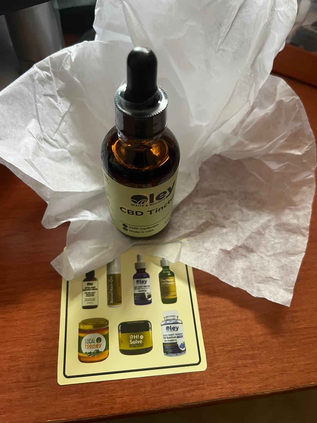 Customer photo review of Full-Spectrum Day Tincture 3100 mg Natural