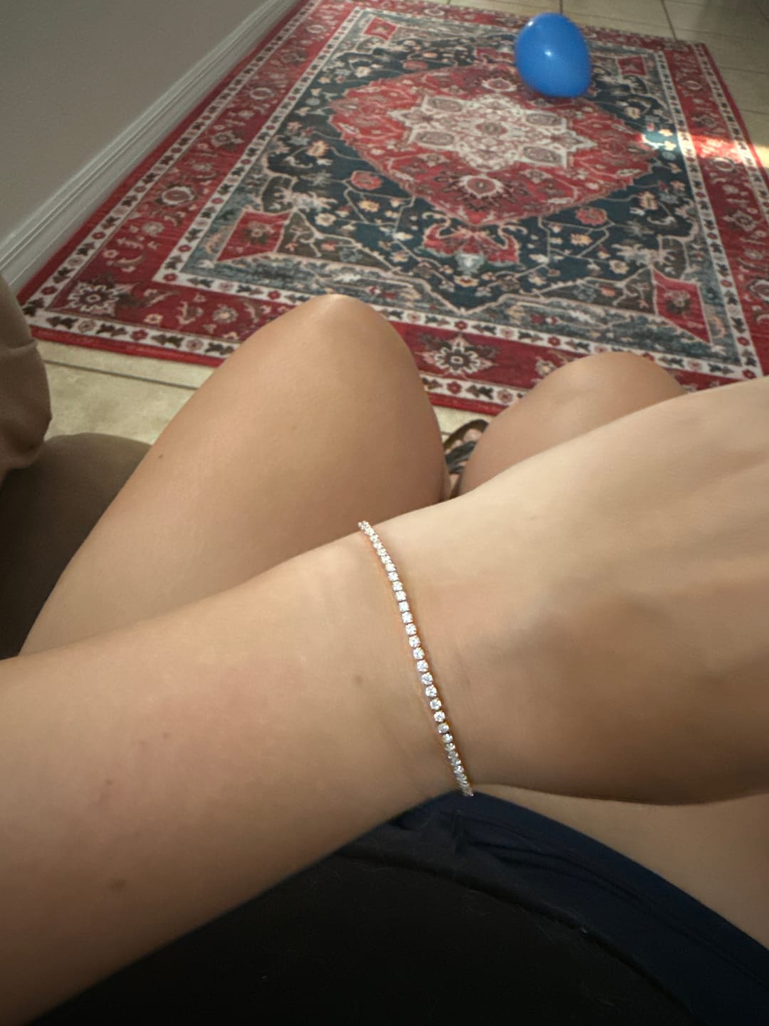 Customer photo review of Tennis Bracelet - 2mm