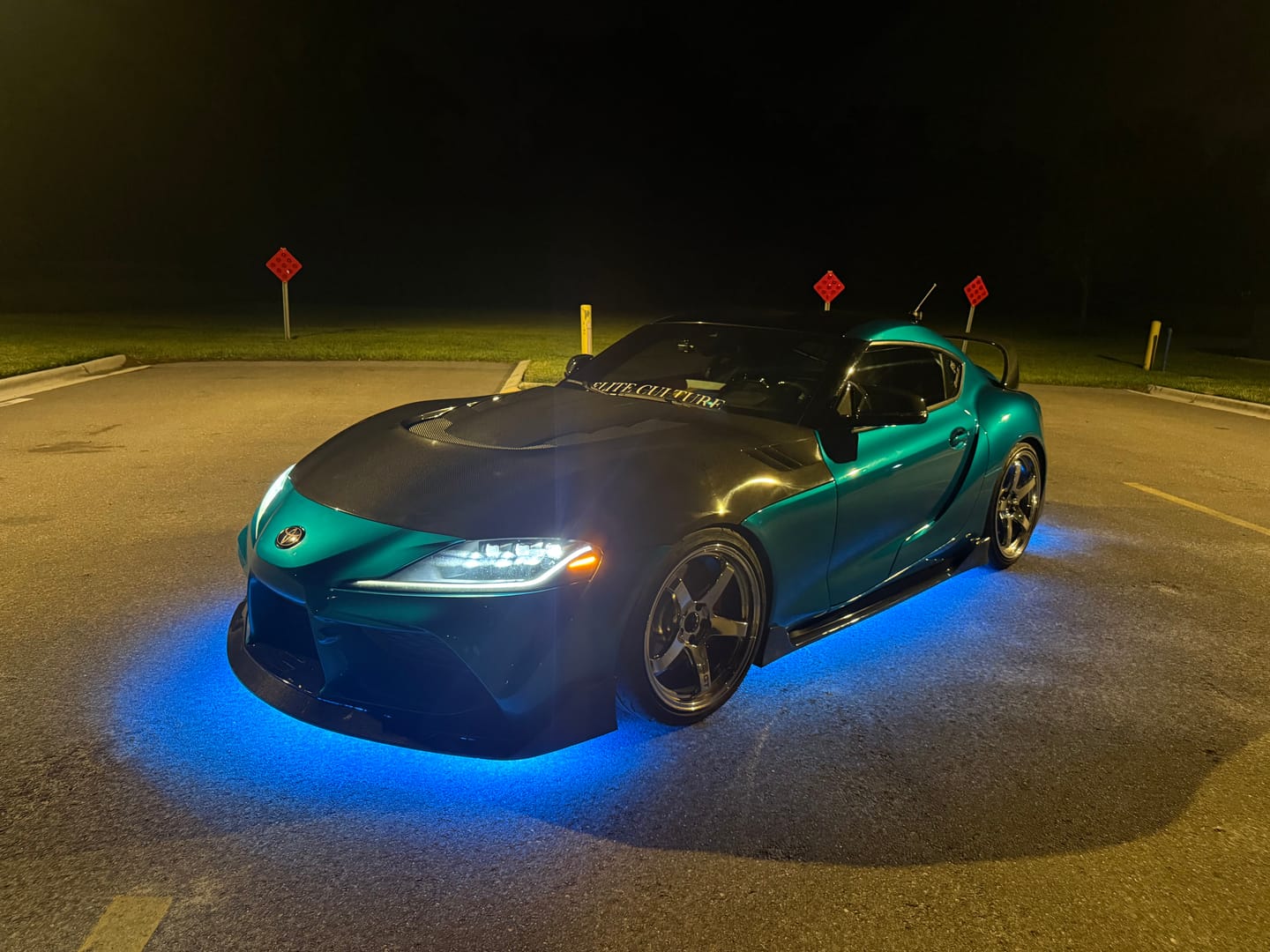 Customer photo review of ELGlow® Universal Car Underglow Kit