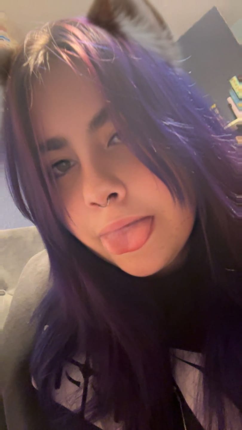 Customer photo review of Mattie Violet Purple - Vegan Semi-Permanent Direct Dye Hair Color Cream 210 ml