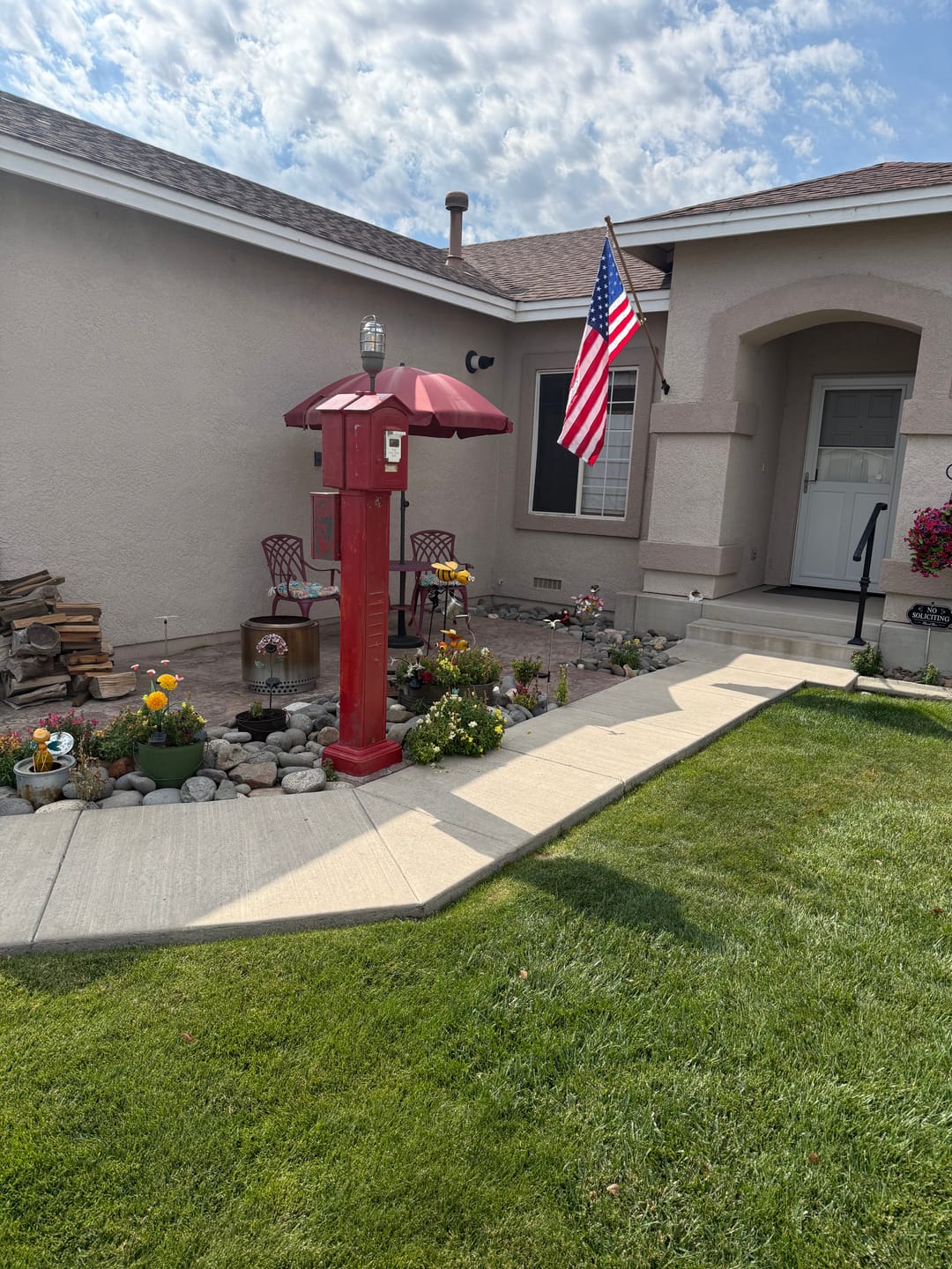 Customer photo review of Classroom Initiative 3' x 5 ' American Flag