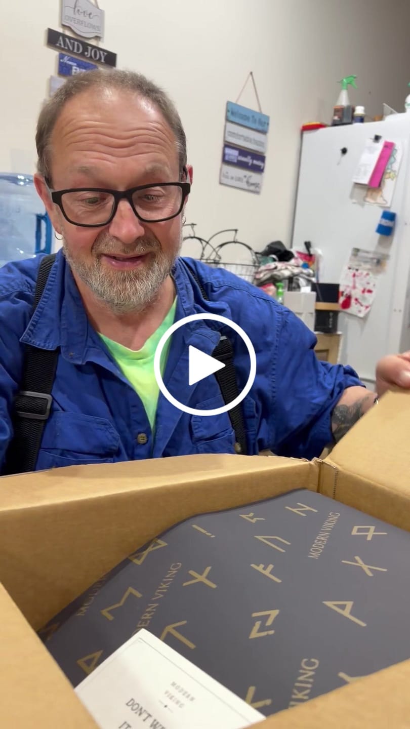 Customer video review of Bloody Oath Wooden Mug (500mL)