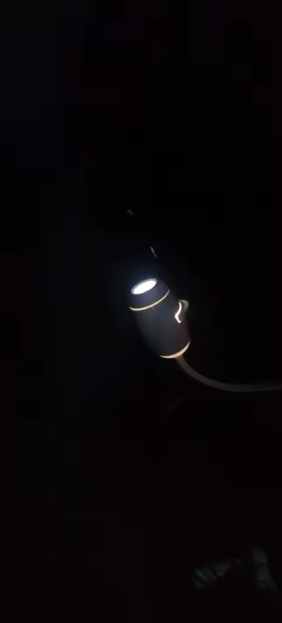 Customer photo review of Velora Galaxy Projector