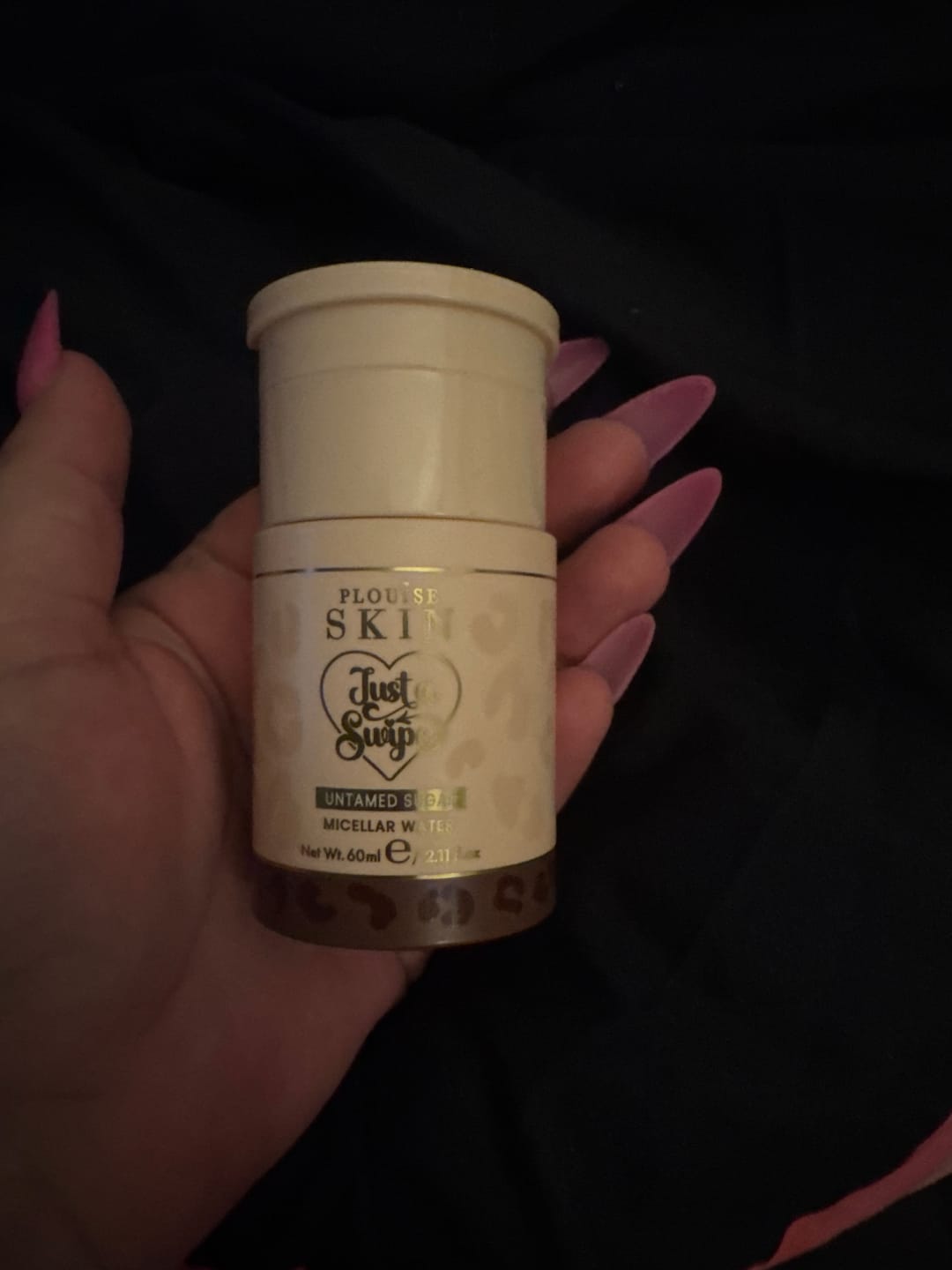 Customer photo review of Cheetah Micellar Water Magazine
