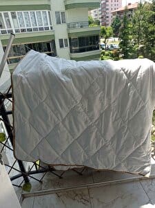 Customer photo review of Çift Kişilik Kuzu Yünü Yorgan 195x215 cm 3 kg Merinos Kuzu Yünü
