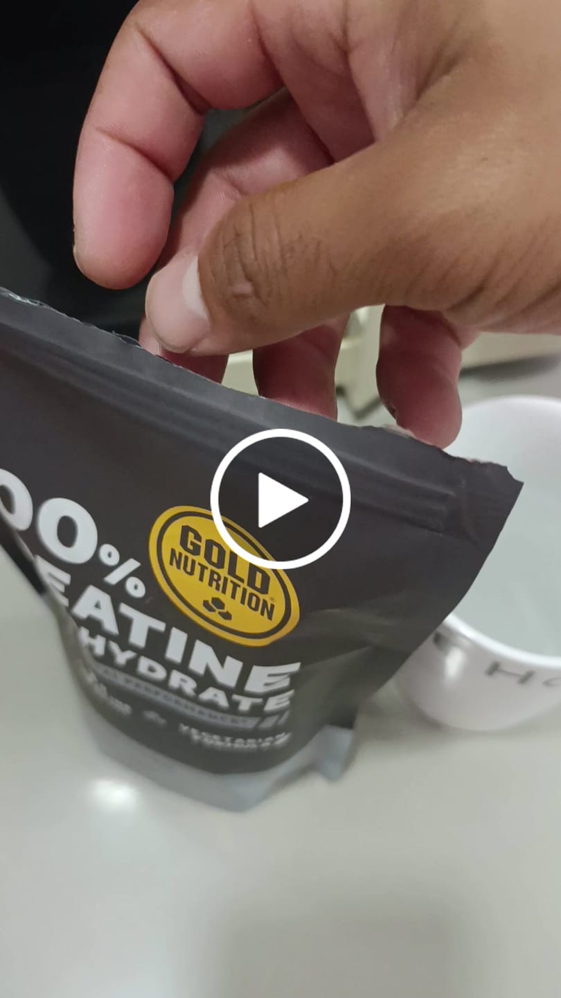 Customer video review of 100% Creatine Monohydrate