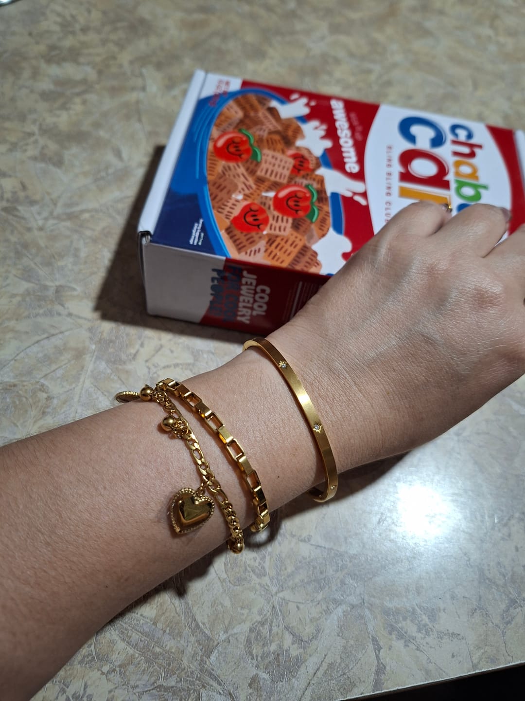 Customer photo review of Pulsera Stella