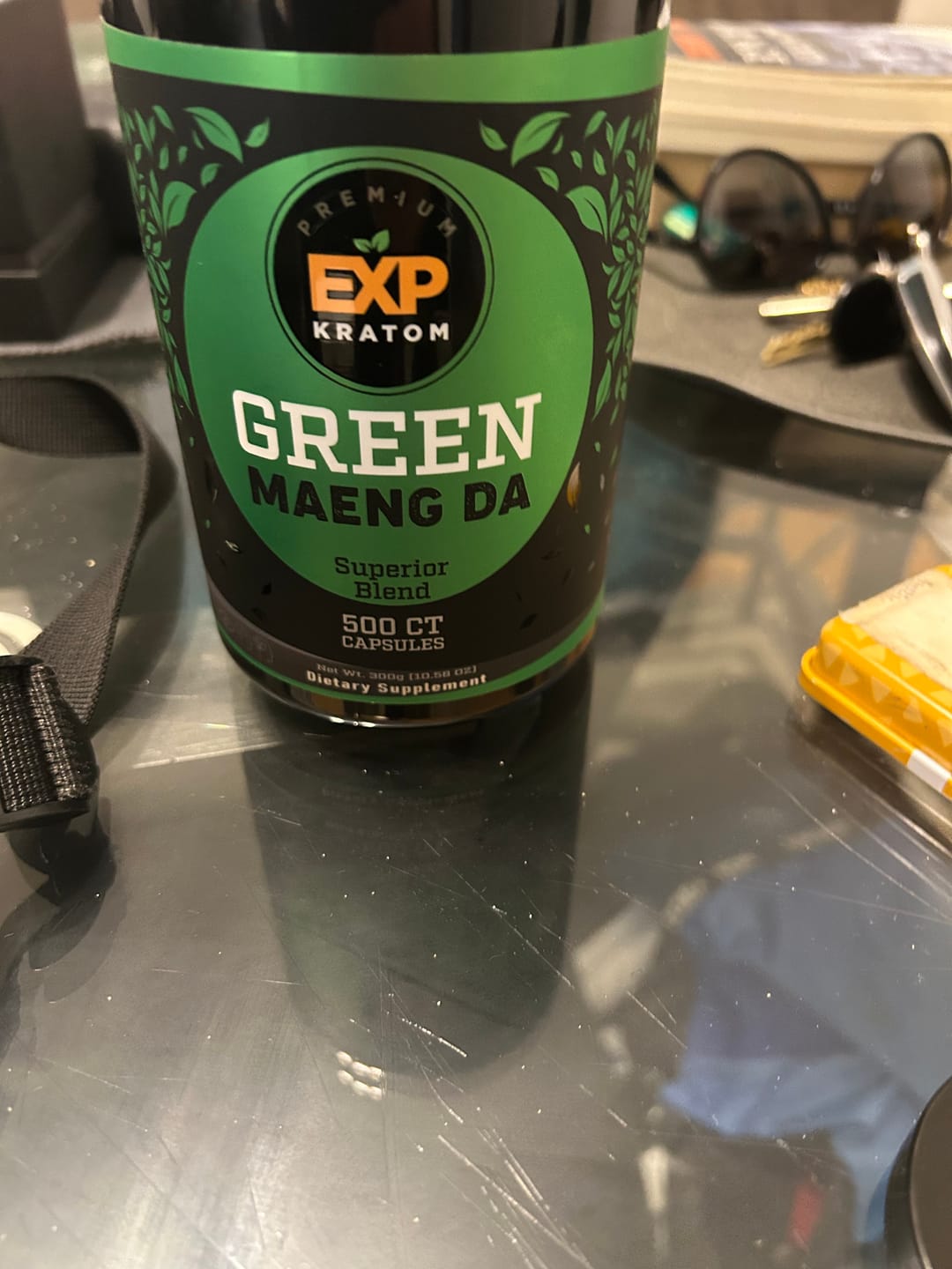 Customer photo review of EXP Premium Green Maeng Da Blend Kratom Capsules - Lab Tested