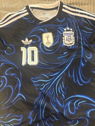 Customer photo review of 2026 Argentina Away World Cup Kit Fan Version