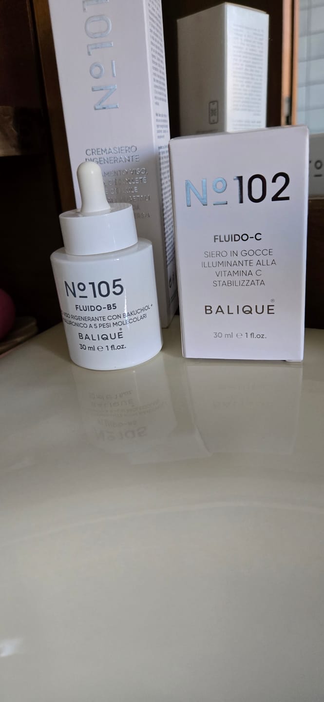 Customer photo review of N°105 - FLUIDO B5 - Siero viso