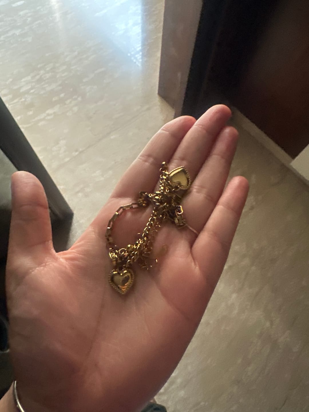 Customer photo review of Hearts All Over Bracelet