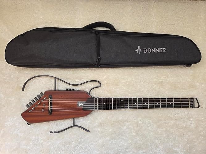 Customer photo review of Donner HUSH I EVO2 Travel Guitar