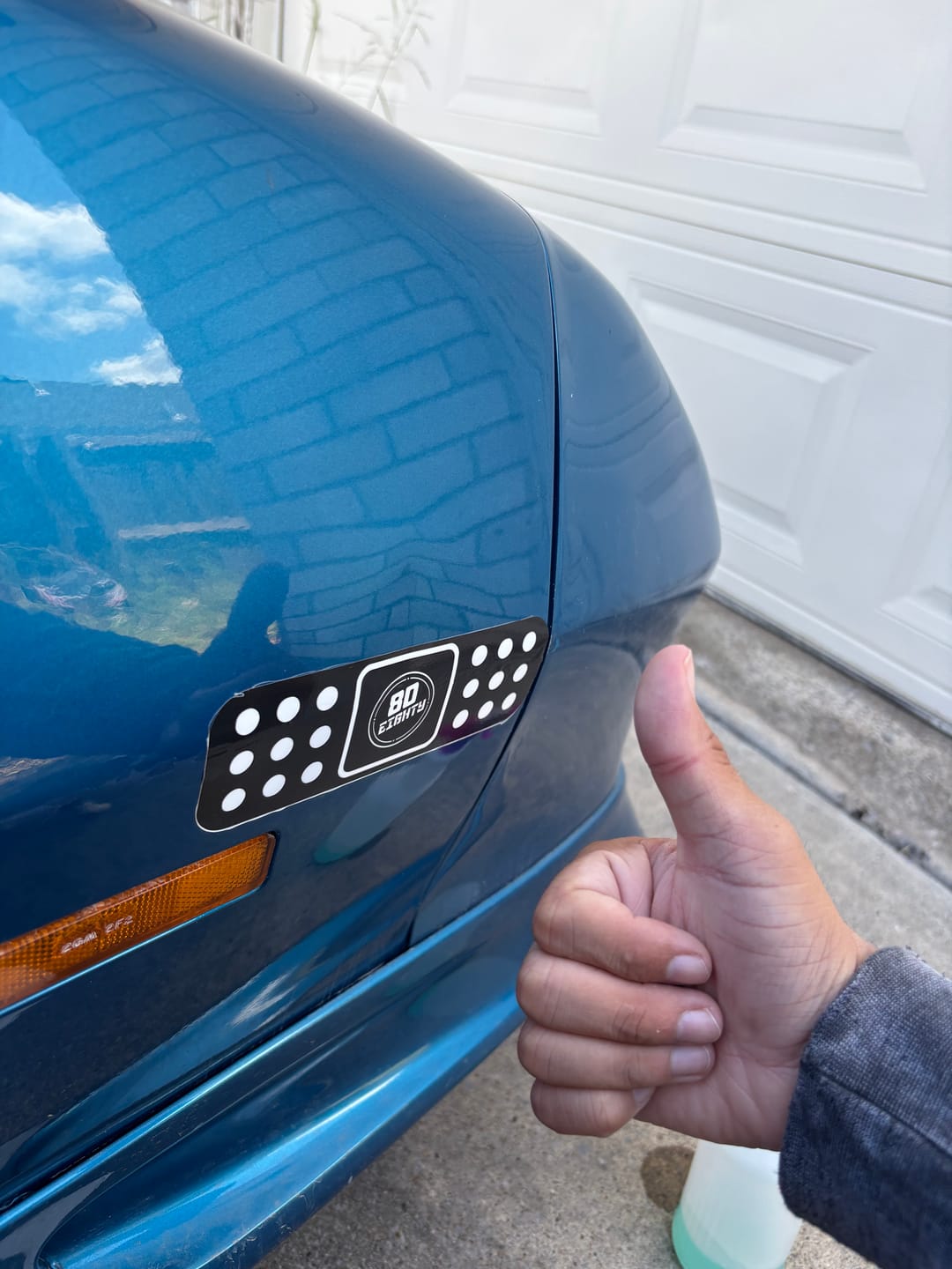 Customer photo review of 80Eighty® Bandaid Vinyl Sticker