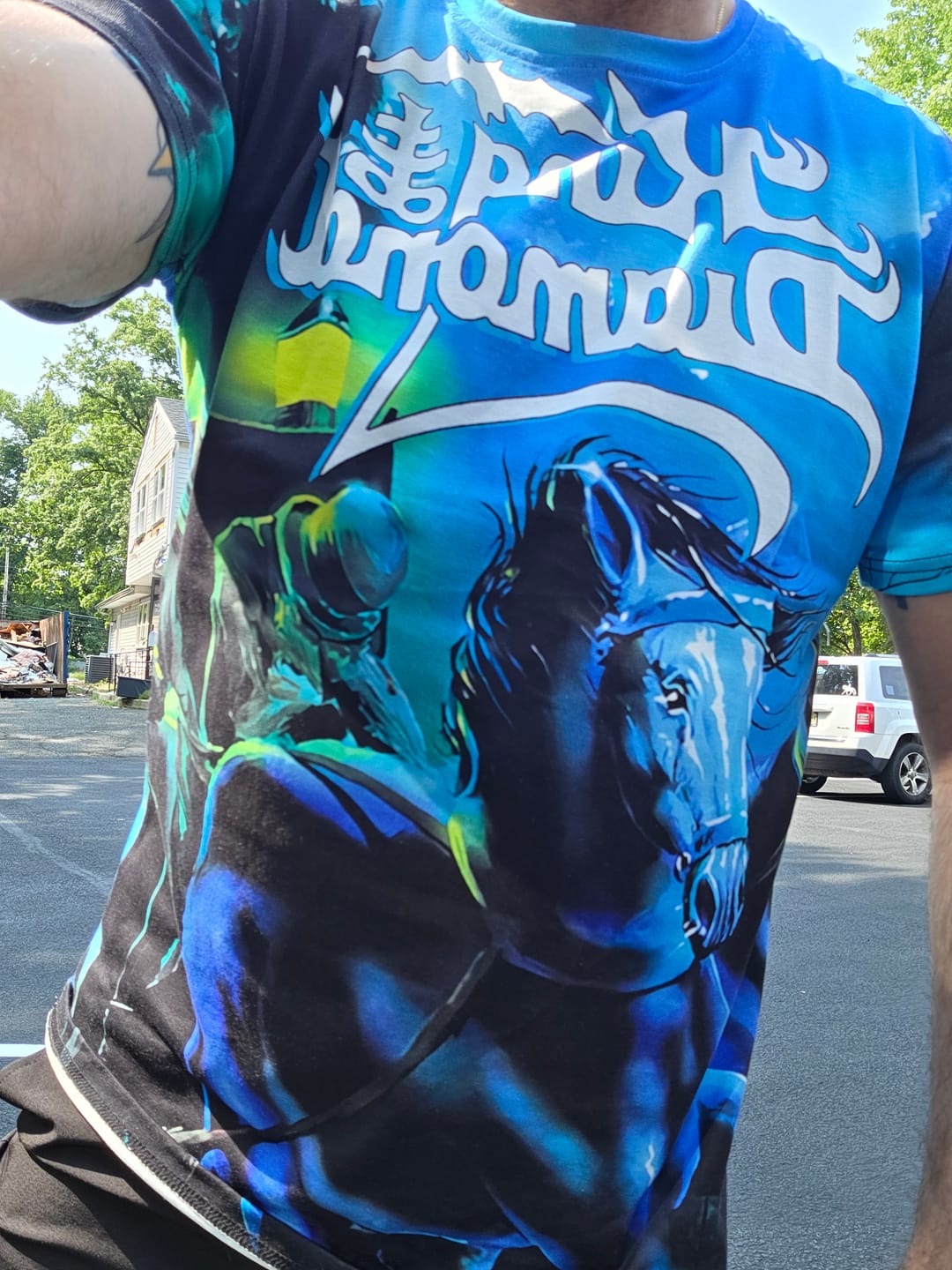 Customer photo review of King Diamond - Abigail - All-Over Shirt