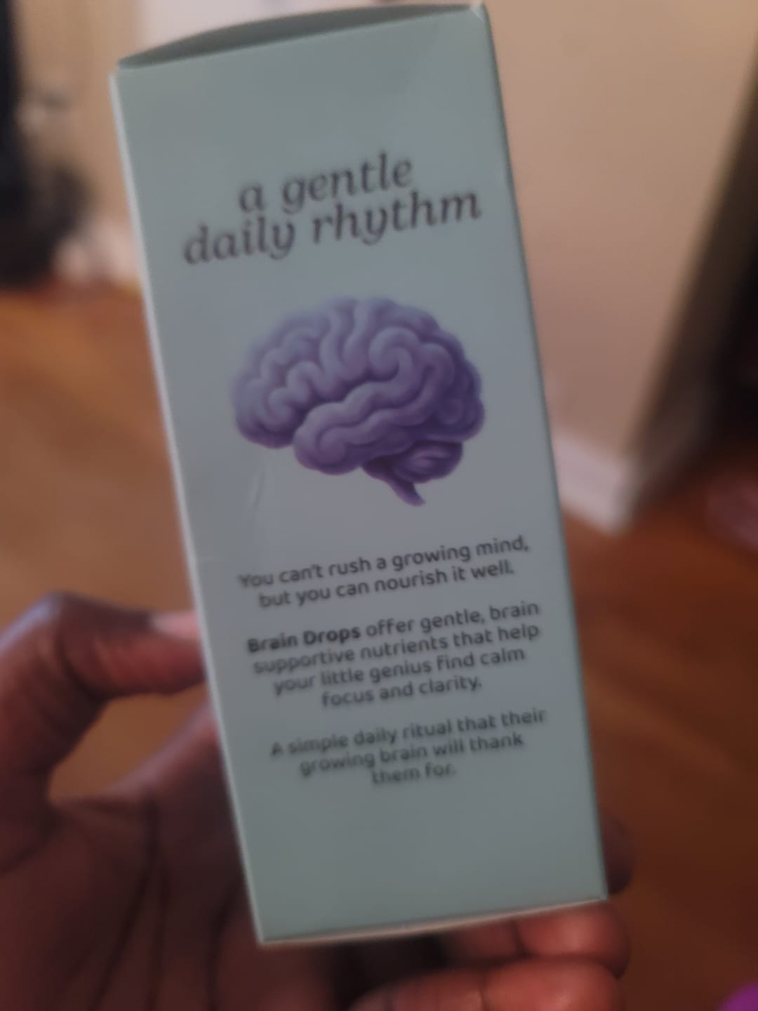 Customer photo review of Brain Drops
