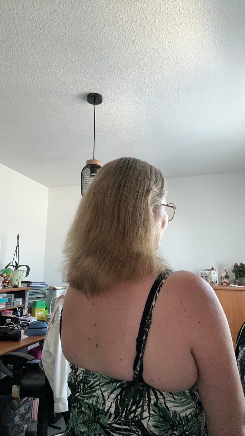 Customer photo review of Good Hair - 1 mois