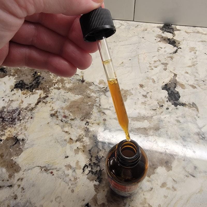 Customer photo review of Fórmula Veterinaria Natural para Eliminar Hongos en Perros