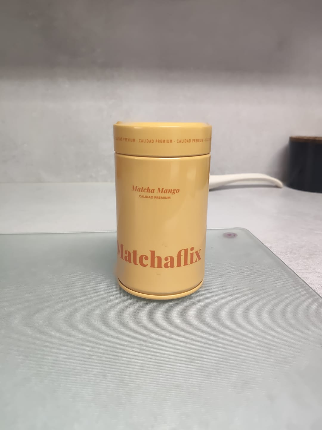 Customer photo review of Té Matcha Premium Mango