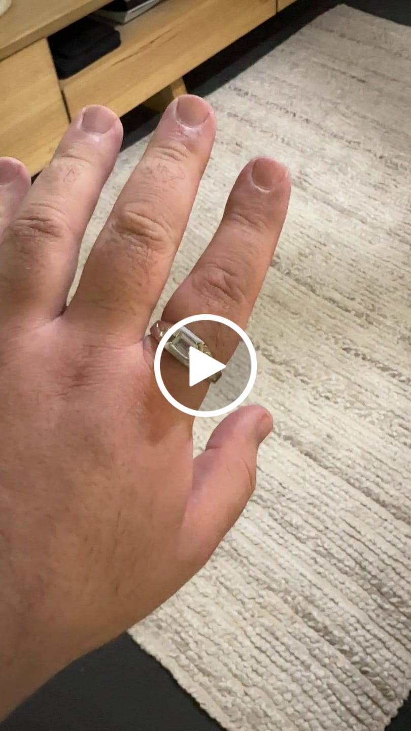 Customer video review of Textured Signet - SINGULARITY