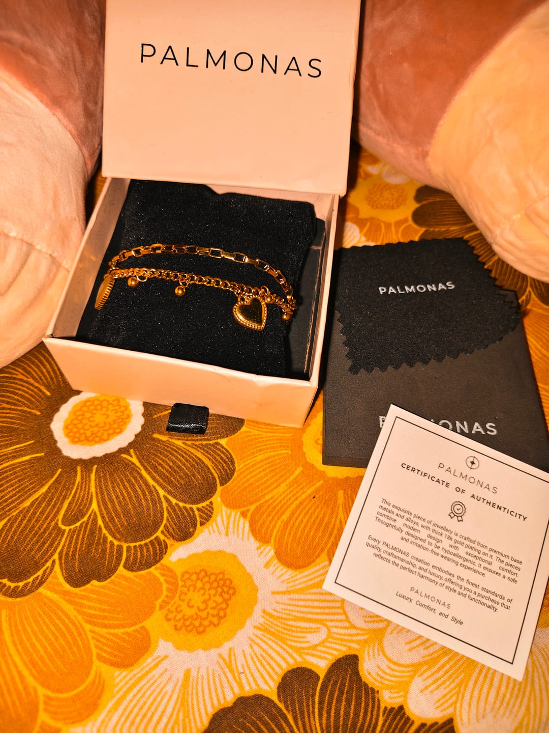 Customer photo review of Hearts All Over Bracelet