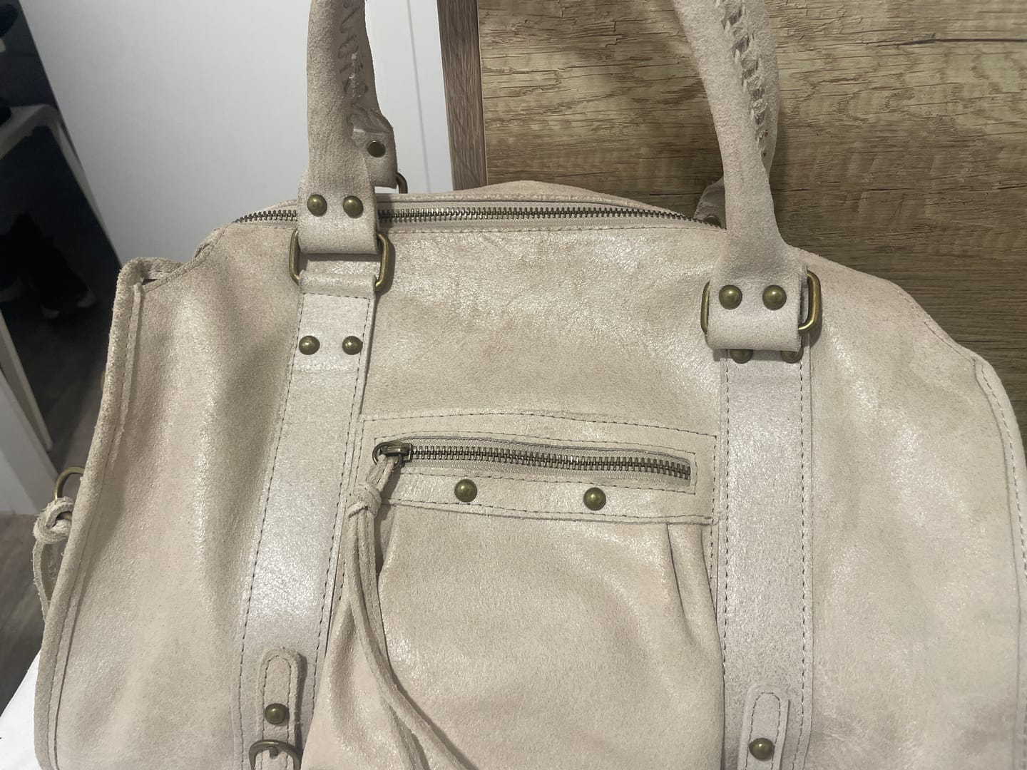 Customer photo review of It girl bag off white