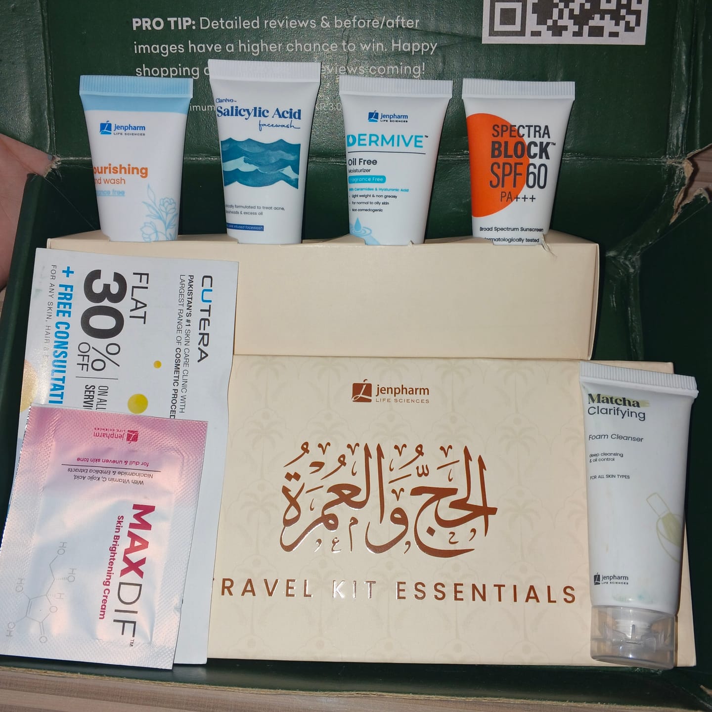 Customer photo review of Hajj & Umrah Essentials Kit