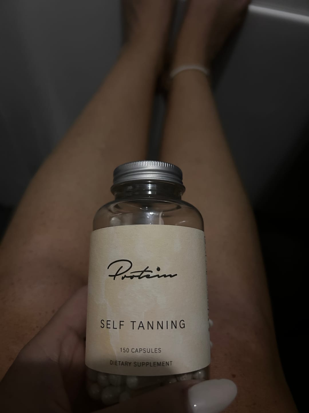 Customer photo review of Self Tanning | 150 Capsules