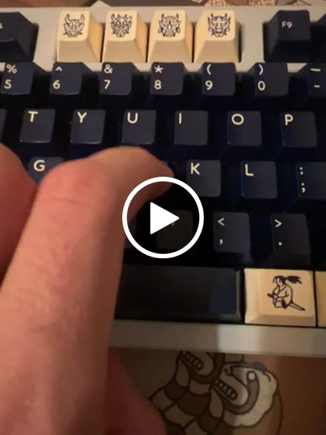 Customer video review of HMX FIRECRACKER TACTILE SWITCH FACTORY LUBED EDITION (10PCS)