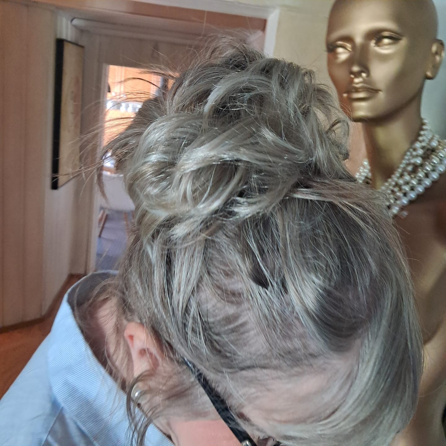 Customer photo review of Tangled Scrunchie