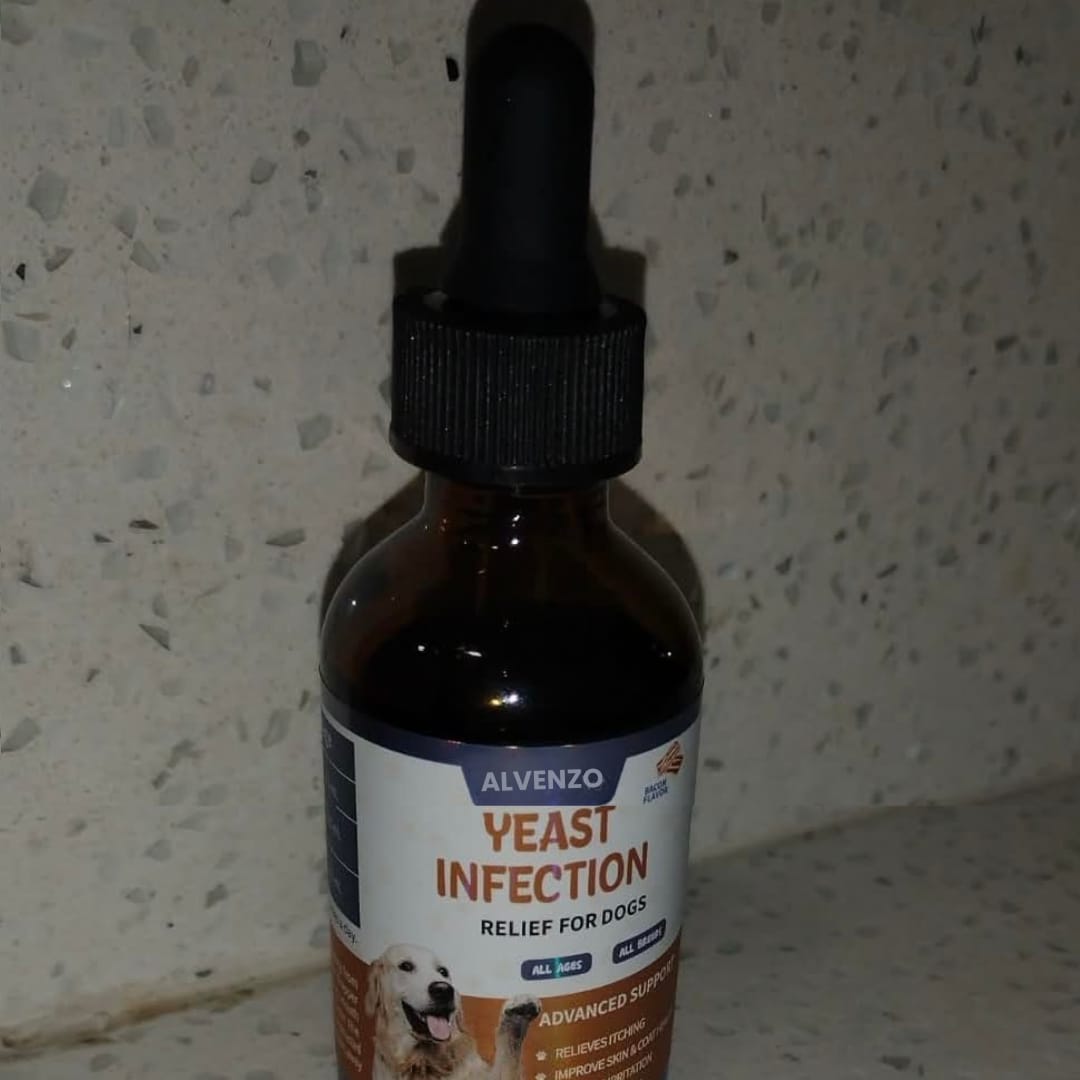 Customer photo review of Fórmula Veterinaria Natural para Eliminar Hongos en Perros