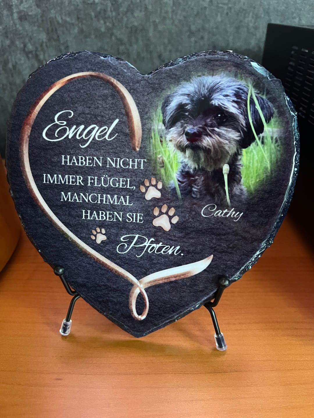 Customer photo review of Aufsteller