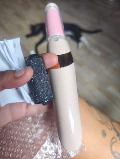 Customer photo review of Lima de pies eléctrica VelvetFoot