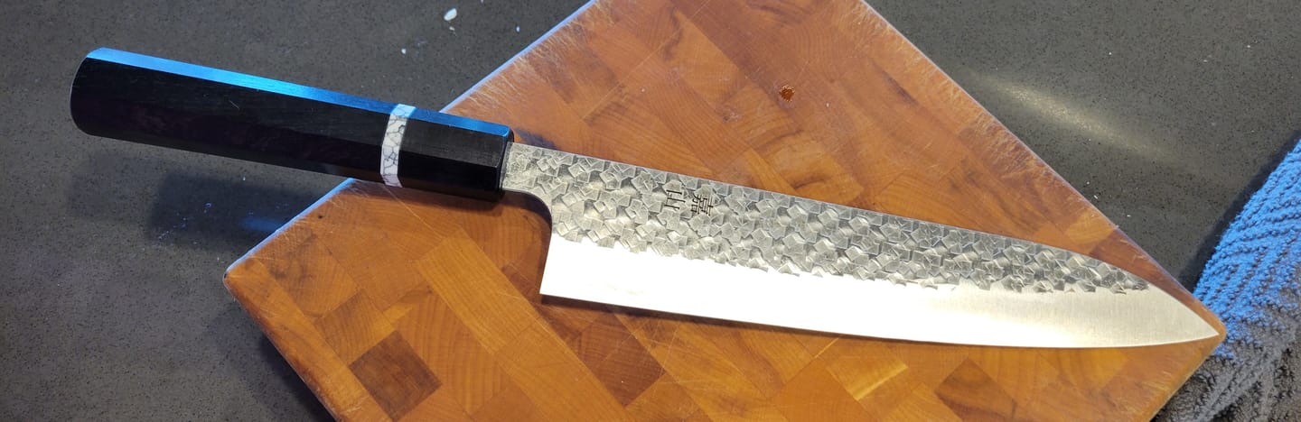 Customer photo review of Kazan Arare by Shibata Gyutou 210mm (8.2")