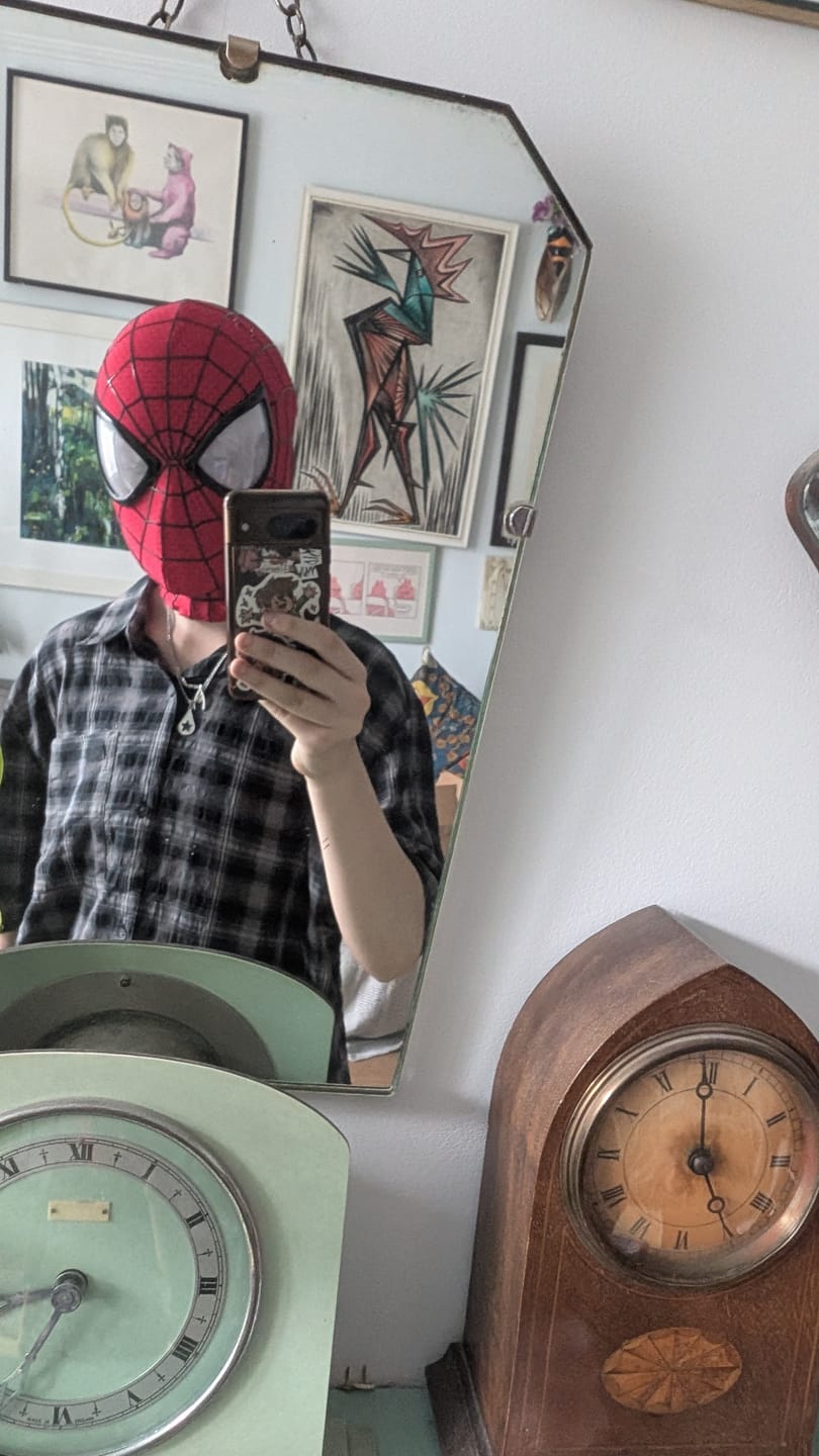 Customer photo review of The Amazing Spider-Man 2 Mask ( Cosplay Version)