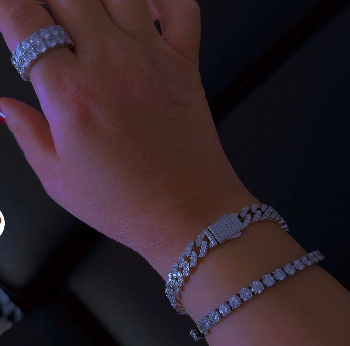 Customer photo review of TENNISBOY BRACELET. - 5MM